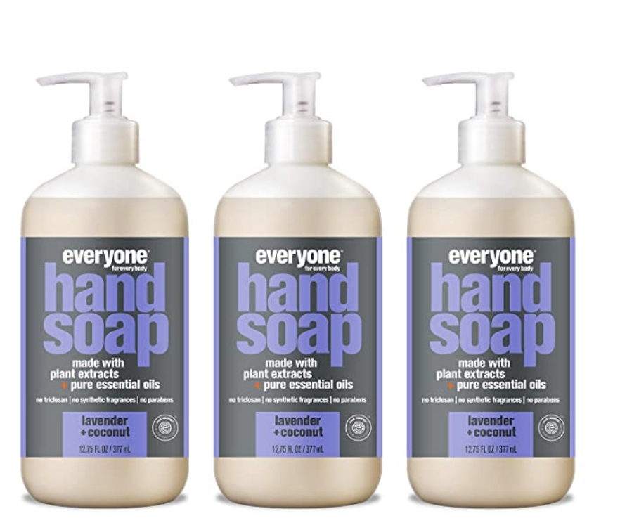 Everyone Hand Soap: Lavender and Coconut, 12.75 Ounce, 3 Count