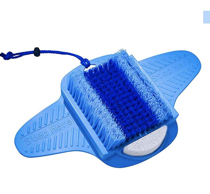 Foot Scrubber | Foot Brush | Foot Pumice | Bristles Deep Clean & Massage