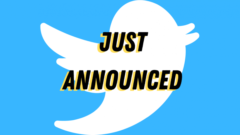 Just announced