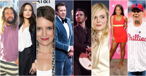 celebrity middle names as first names