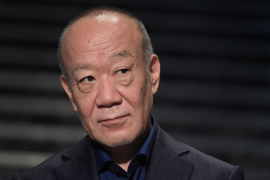 Composer/ pianist Joe Hisaishi attends the press conference for "The Poet Speaks" at the Sumida Trinity Hall on June 3, 2016 in Tokyo, Japan.