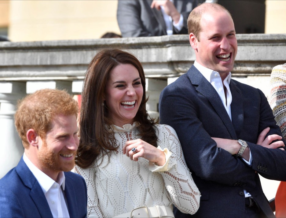 Prince William, Kate Middleton and Prince Harry