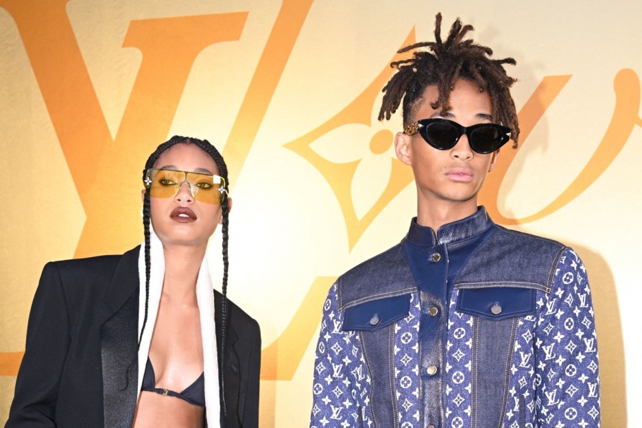 Willow Smith (L) and Jaden Smith