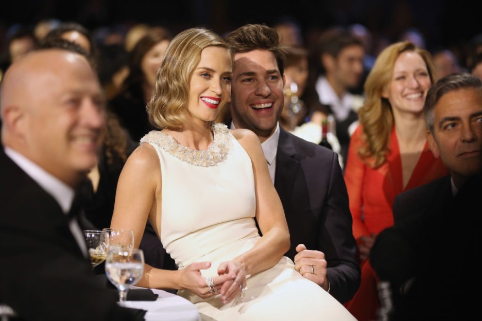 Emily Blunt and John Krasinski