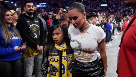 Kim Kardashian and North West