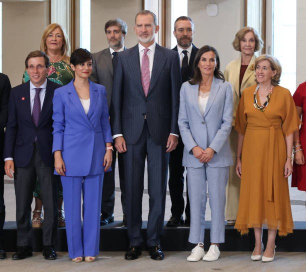 The King And Queen Of Spain Preside Over Their First Meeting As A Collegiate Interministerial Body Attached To The Board Of Directors Of The National Patrimony
