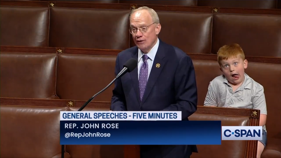 Tennessee GOP Rep. John Rose and his son Guy