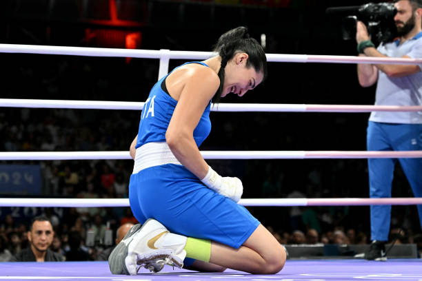 Olympic Boxer Angela Carini Quits 46 Seconds After Punch By Imane ...