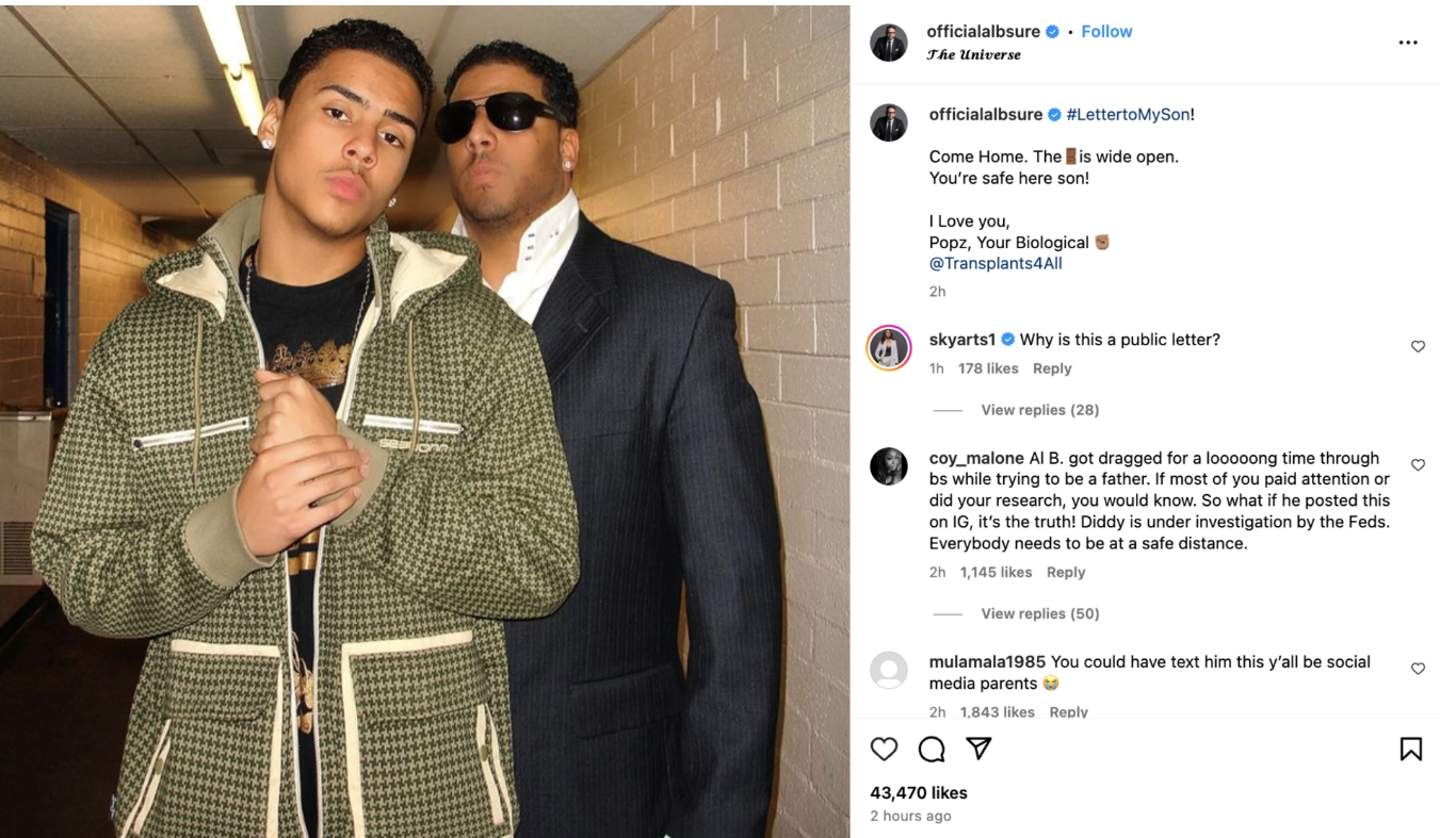 Quincy Brown Reconnects With Biological Father Al B. Sure! Amid Adopted ...