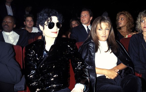 Lisa Marie Presley and Michael Jackson