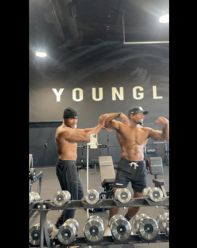 Tank (left) & John Gaines (rights)