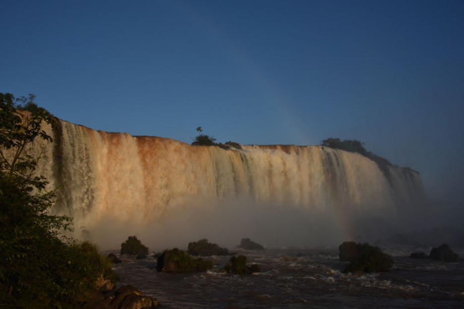 BRAZIL-ARGENTINA-NATURE-TOURISM-IGUAZU FALLS