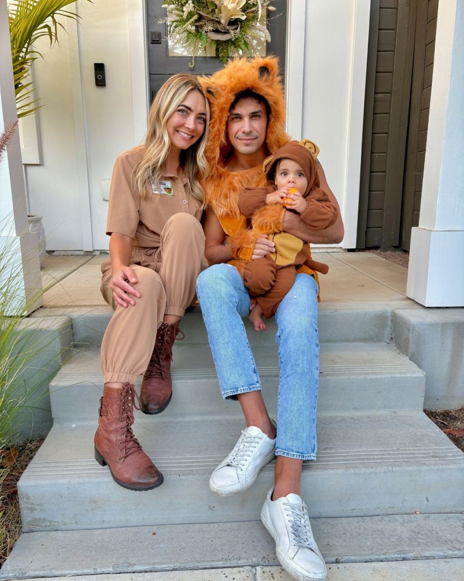 Gio Helou, his wife Tiffany, and son Theodore