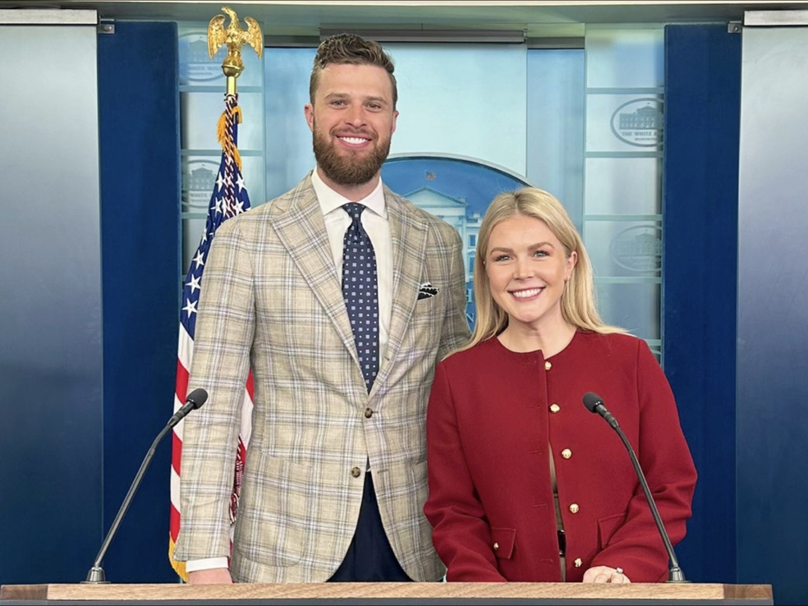 Controversial Chiefs Kicker Harrison Butker Visits Trump White House Despite Losing Super Bowl