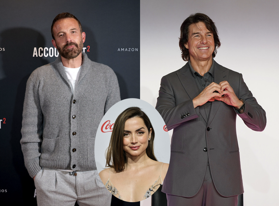 Ben Affleck, Ana de Armas, Tom Cruise