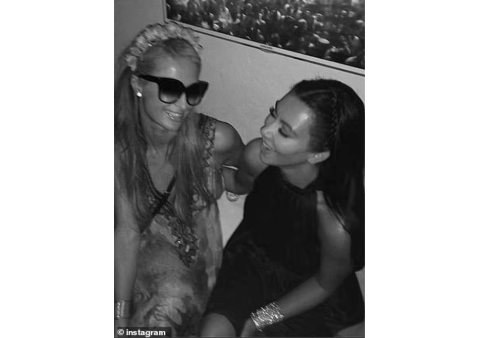 Paris Hilton - who West said he desired to have