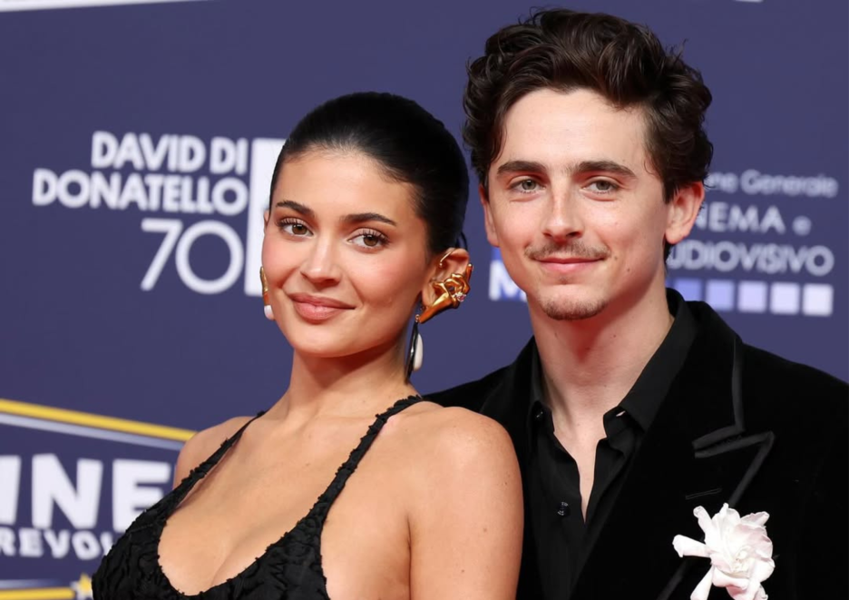 Kylie Jenner and Timothée Chalamet