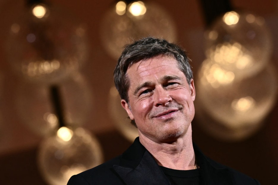 Brad Pitt Breaks Silence on Public Debut With Ines de