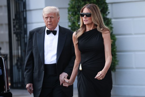 Donald Trump and Melania Trump