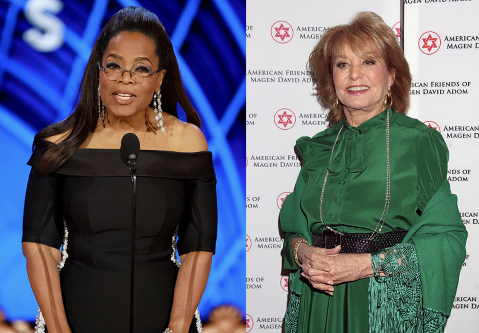 Oprah Winfrey, Barbara Walters