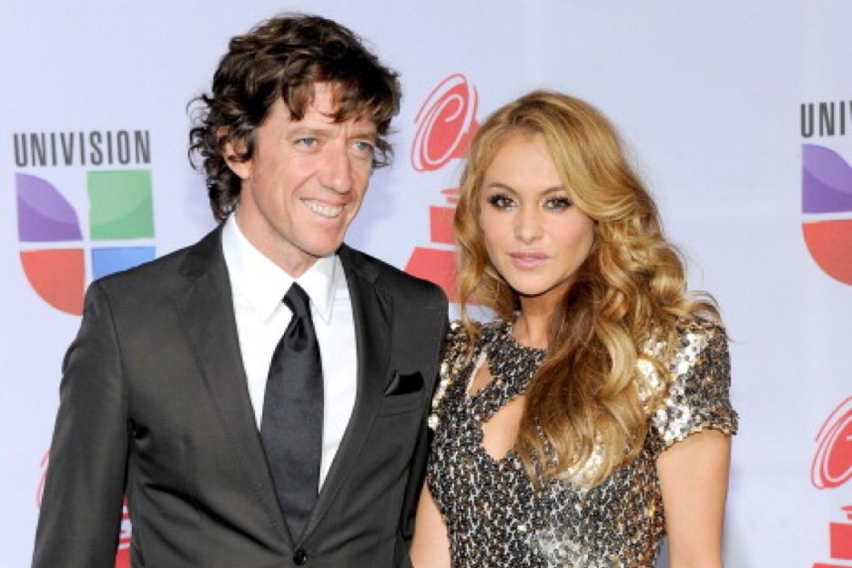 Colate and Paulina Rubio