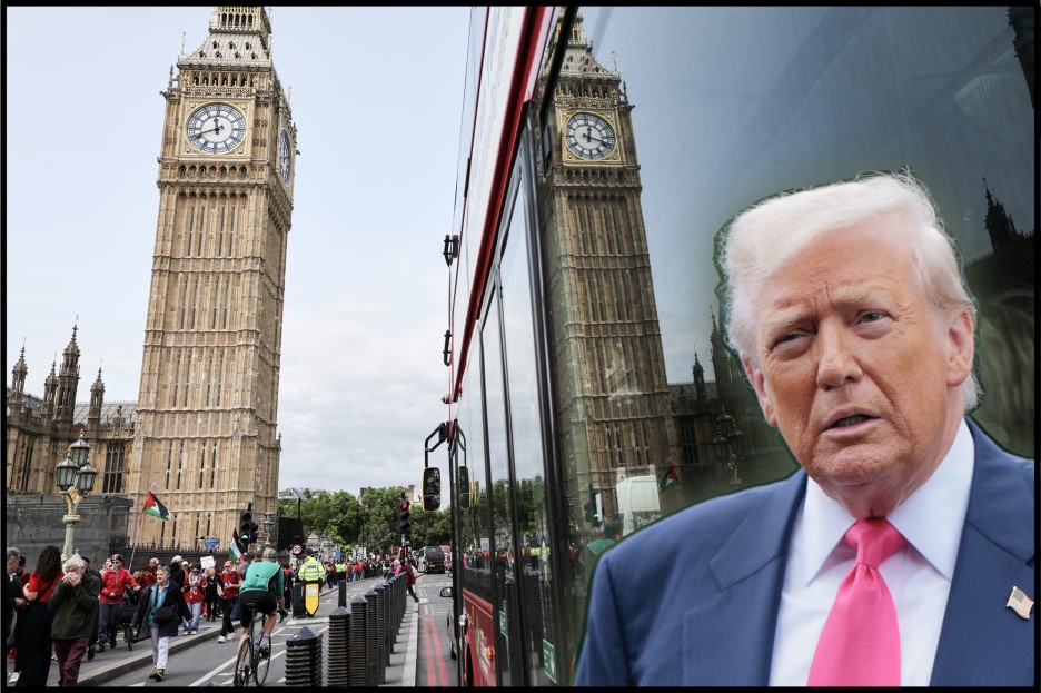 Trump-Epstein Poster Plastered in London Ahead of President’s UK Visit: