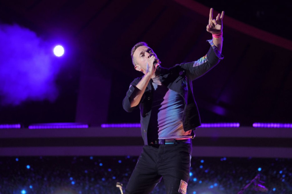 Chris Martin of Coldplay