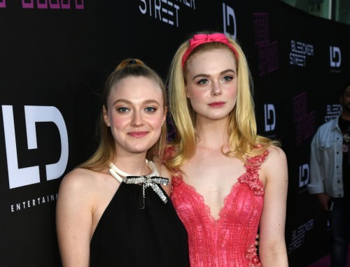 Elle Fanning and Dakota Fanning