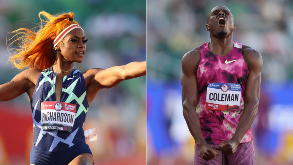 Sha’Carri Richardson AND Christian Coleman