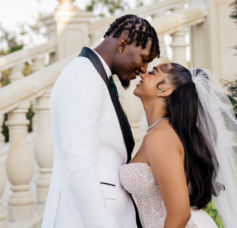 Dorian Finney-Smith and JazMyne Branch