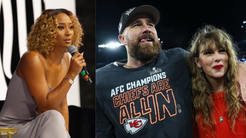 Kayla Nicole; Travis Kelce and Taylor Swift