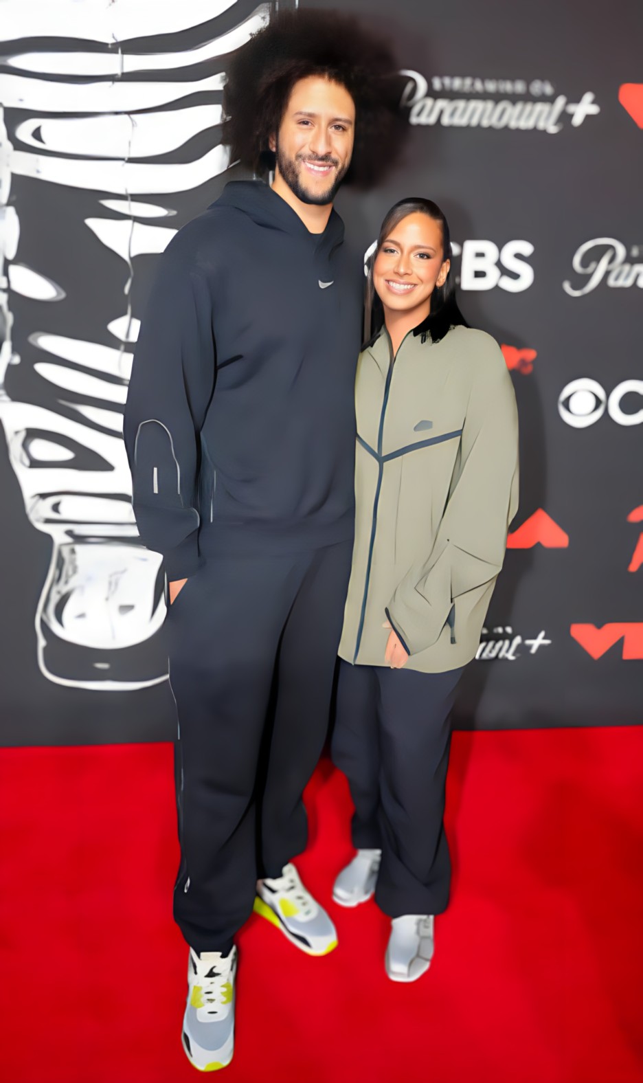 MTV VMAs Red Carpet 2025 Colin Kaepernick and Nessa