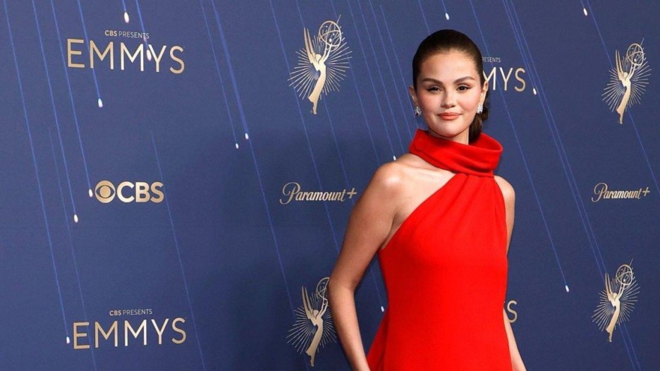 Selena Gomez at the 2025 emmys