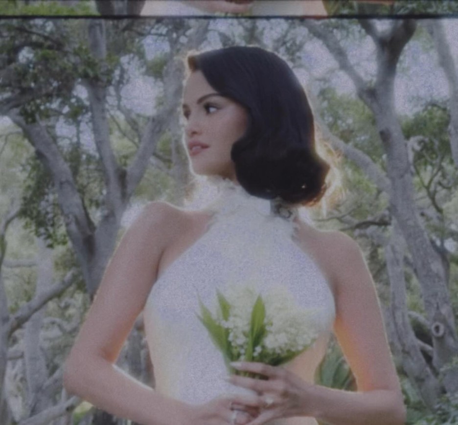 Selena Gomez Ralph Lauren Wedding Gown