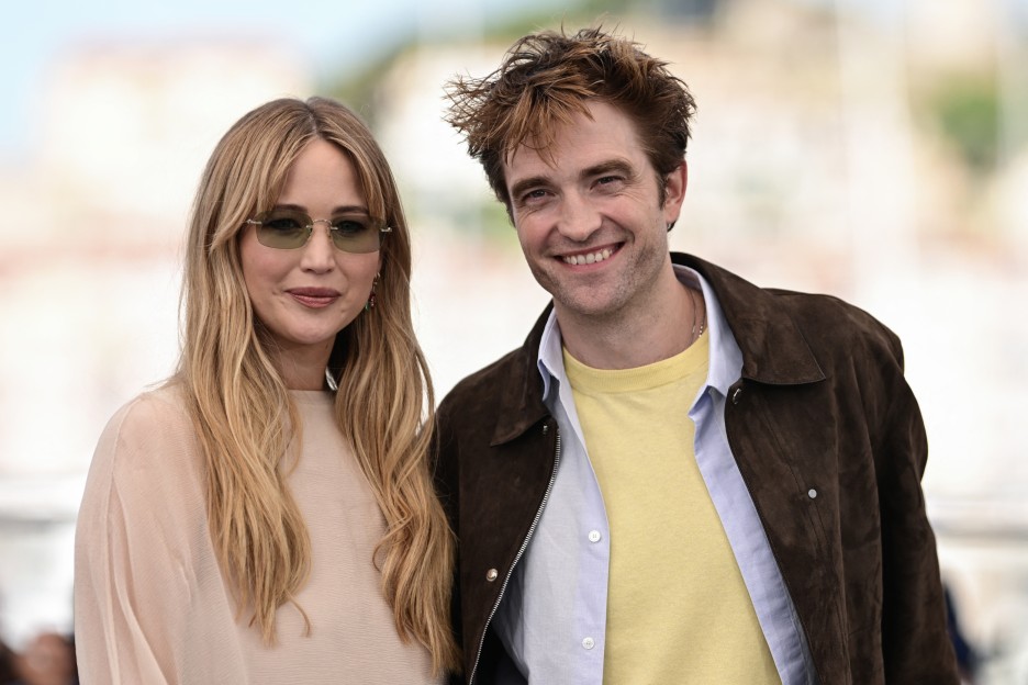 Jennifer Lawrence and Robert Pattinson
