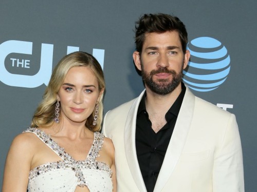 John Krasinski and Emily Blunt