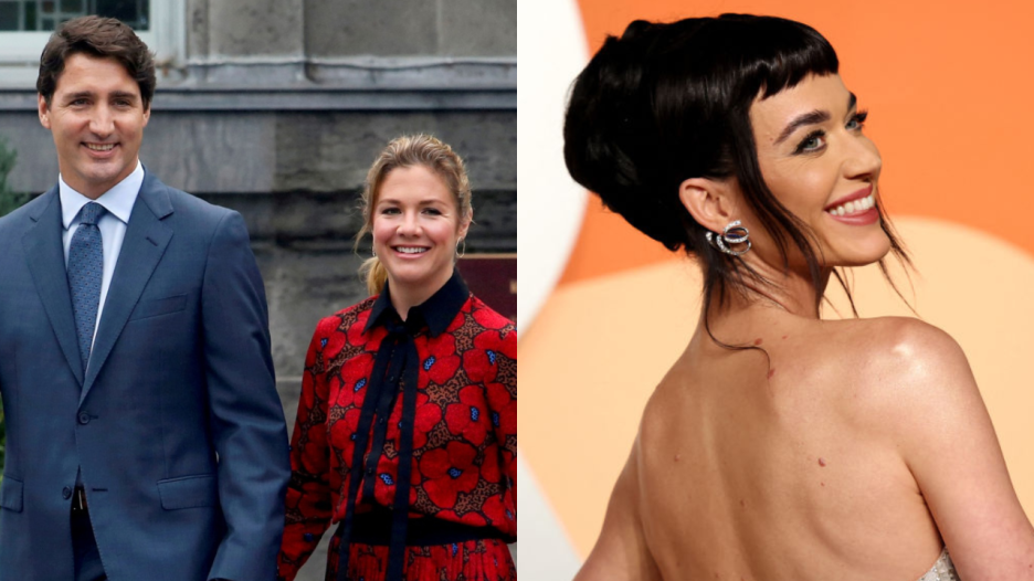 Sophie Grégoire Trudeau,Justin Trudeau,katy Perry