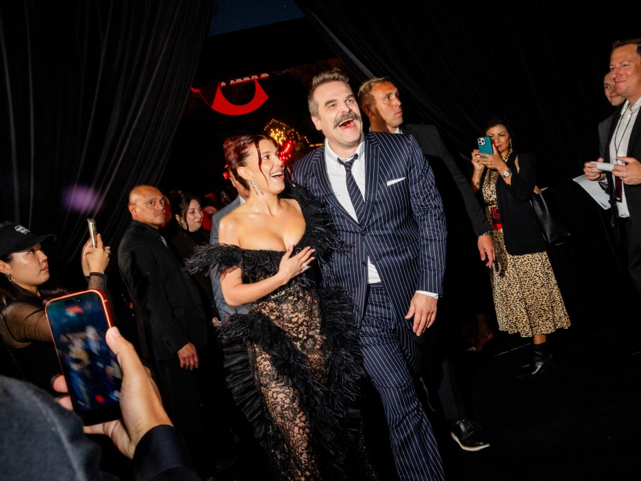 Millie Bobby Brown, David Harbour