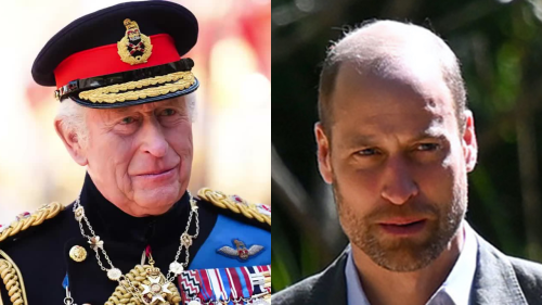 King Charles III and Prince William