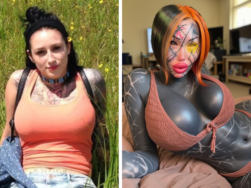 Mary Magdalene Before And After Photo