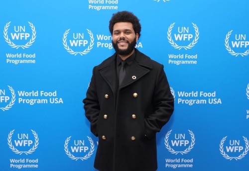 The Weeknd as WFP USA Goodwill Ambassador