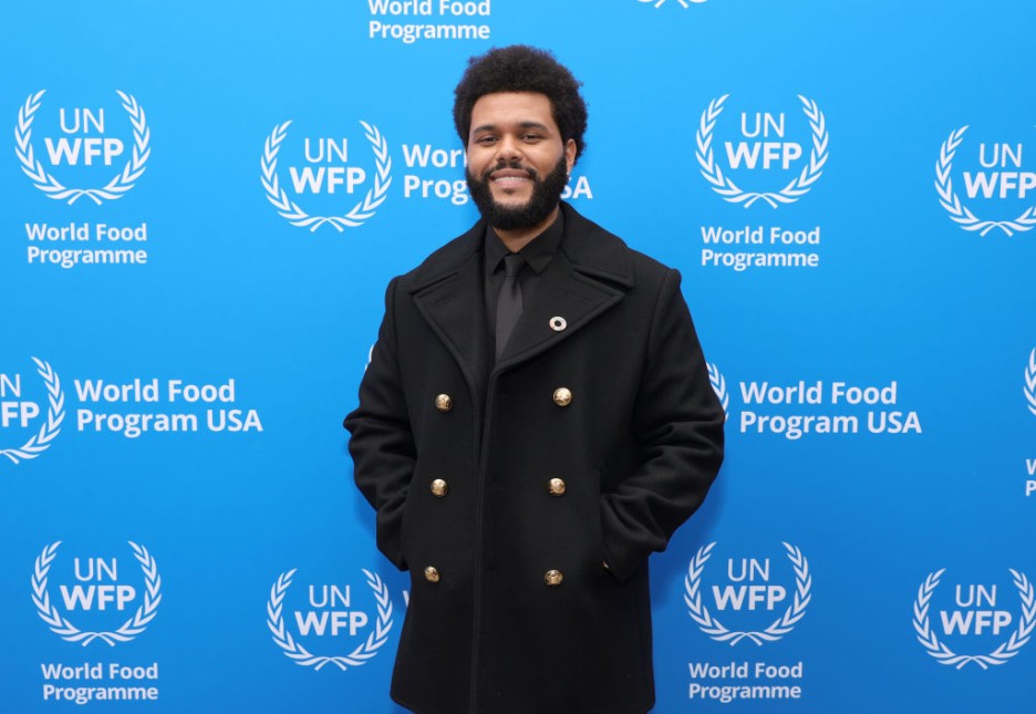 The Weeknd as WFP USA Goodwill Ambassador