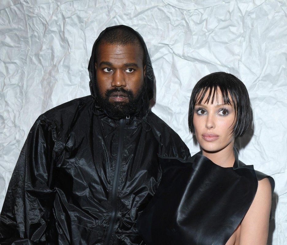 Kanye West and Bianca Censori