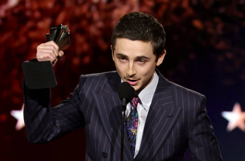 Timothee Chalamet Critics Choice Awards 2026