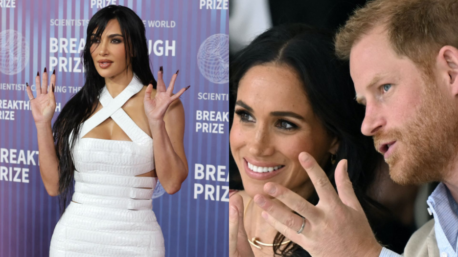 Kim Kardashian and Prince Harry, Meghan