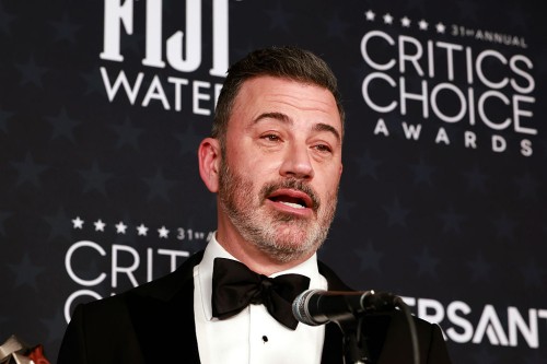Jimmy Kimmel Mocks Trump Cancellation Outcry During Disney Upfront Appearance