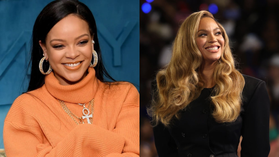 Rihanna and Beyoncé