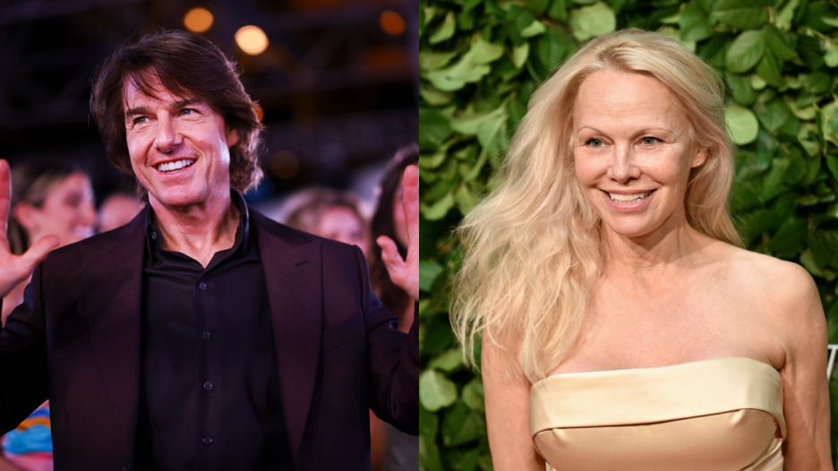 Tom Cruise and Pamela Anderson