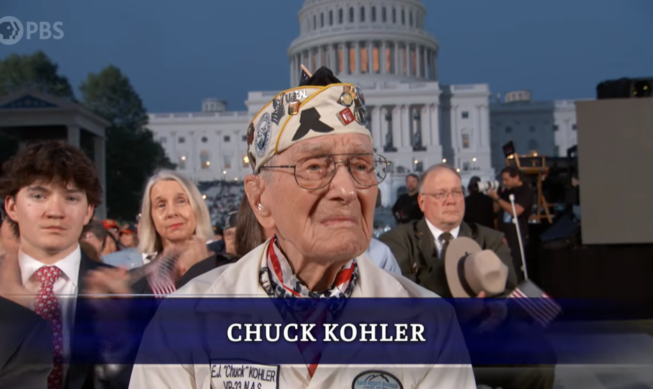 Earl "Chuck" Kohler, 102