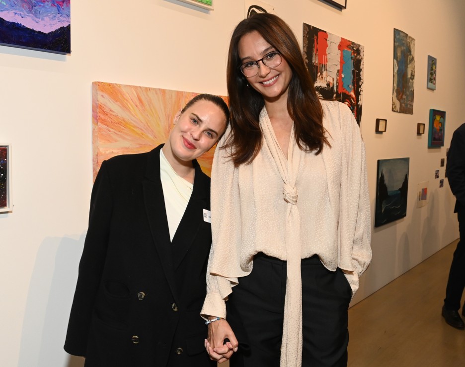Tallulah Willis and Emma Heming Willis